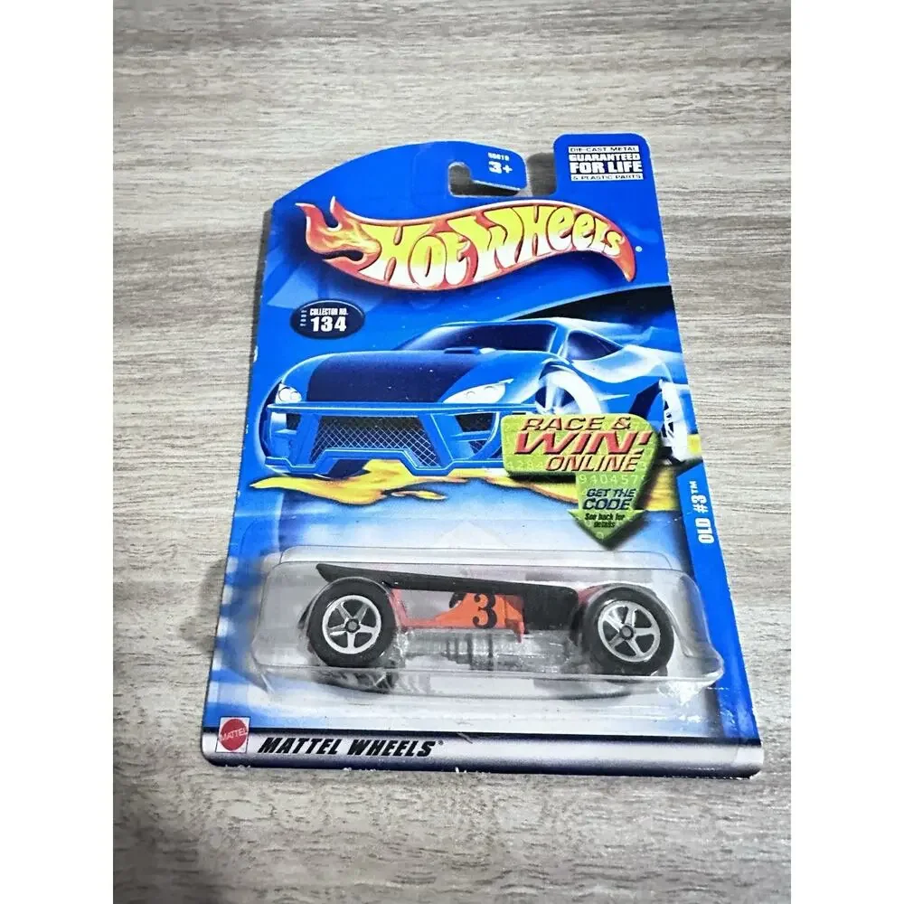 Light Orange Metallic w/ Painted Base 2002 Hot Wheels OLD #3 #134 New H78